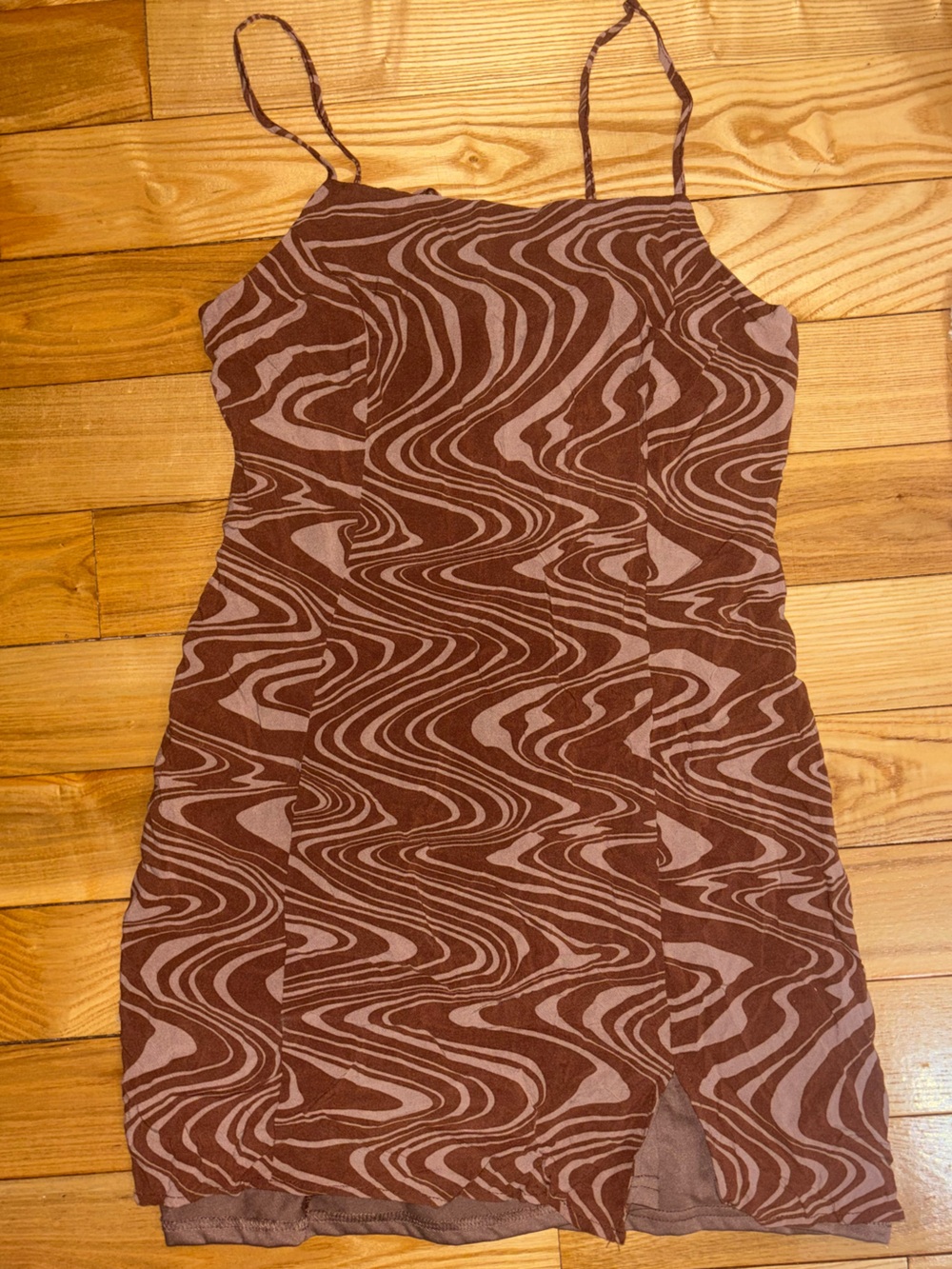 Brown Mini Dress